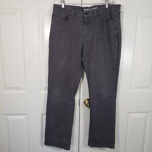 Kenneth Cole Jeans Mens 36x31 Gray Hitete Straight Leg Denim Pockets